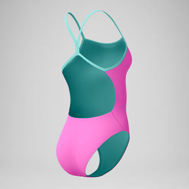 Women's Club Training V-Back 2.0 One Piece Pink