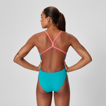 Women's Club Training V-Back 2.0 One Piece Turquoise