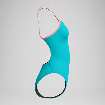 Women's Club Training V-Back 2.0 One Piece Turquoise