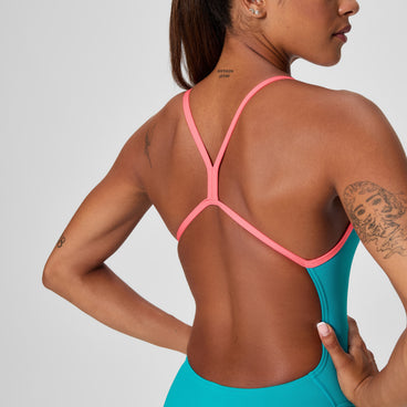 Women's Club Training V-Back 2.0 One Piece Turquoise