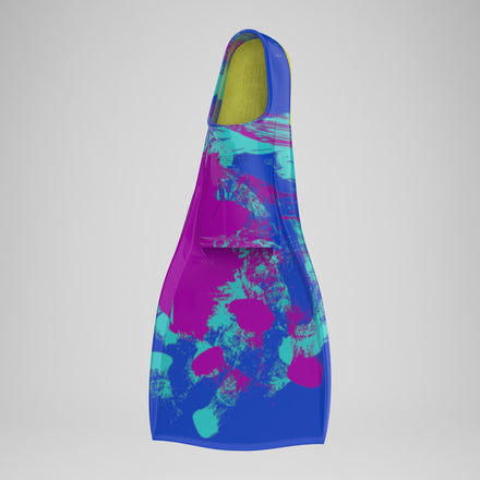 Adult Long Blade Fin Purple/Blue