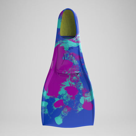 Adult Long Blade Fin Purple/Blue