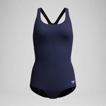 Women's Conservative Ultraback One Piece Navy