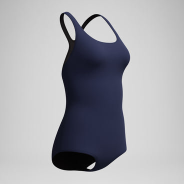 Women's Conservative Ultraback One Piece Navy