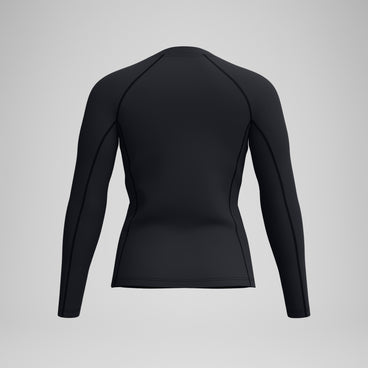 Women's Long Sleeve Rash Top Black