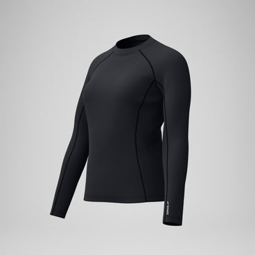 Women's Long Sleeve Rash Top Black