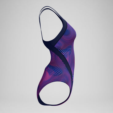 Women's Quantum Splice Swimsuit Navy