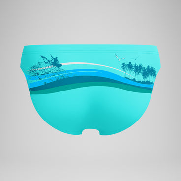 Men's Beachstar Brief Turquoise