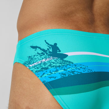 Men's Beachstar Brief Turquoise