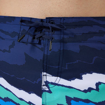 Men's Lookout Printed Swim Shorts Navy/Blue