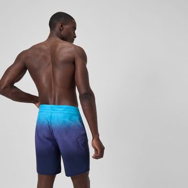 Men's Print Speedo Flex Boardshort Blue
