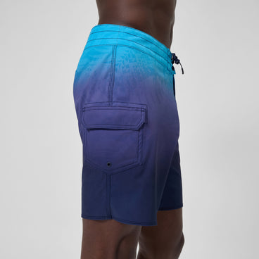 Men's Print Speedo Flex Boardshort Blue