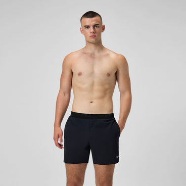 Men's Lookout Solid Swim Shorts Black