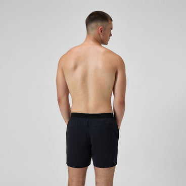 Men's Lookout Solid Swim Shorts Black