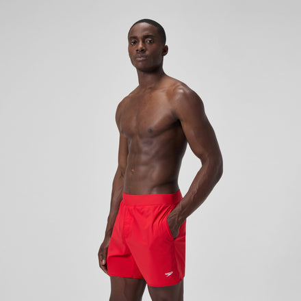 Men's The Lookout Volley Swim Shorts Red