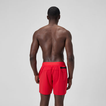 Men's The Lookout Volley Swim Shorts Red