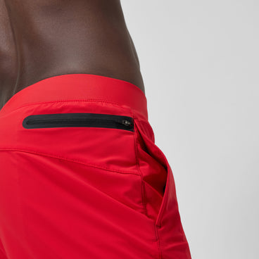 Men's The Lookout Volley Swim Shorts Red