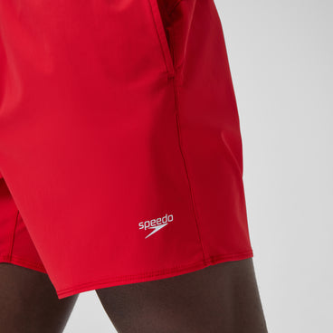 Men's The Lookout Volley Swim Shorts Red