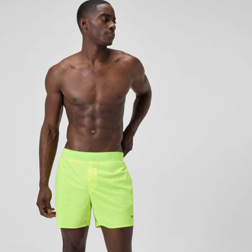 Men's Lookout Solid Swim Shorts Yellow