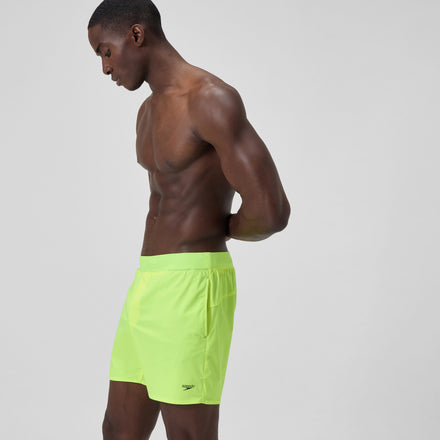 Men's Lookout Solid Swim Shorts Yellow