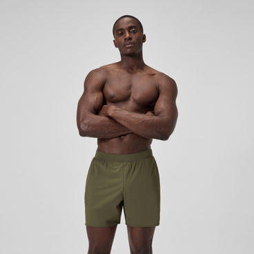Men's Lookout Solid Swim Shorts Green