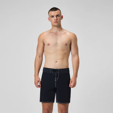Men's Lookout Solid Boardshorts Black/Dark Grey