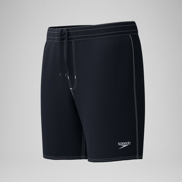 Men's Lookout Solid Boardshorts Black/Dark Grey