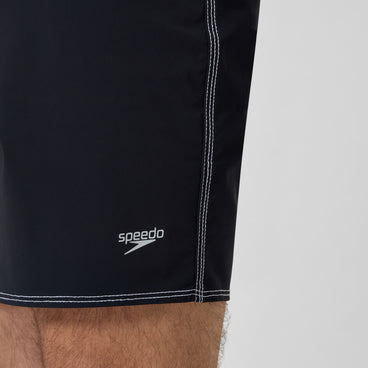 Men's Lookout Solid Boardshorts Black/Dark Grey