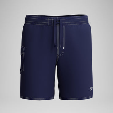 Men's Lookout Solid Boardshorts Navy