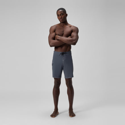 Men's Lookout Solid Boardshorts Grey