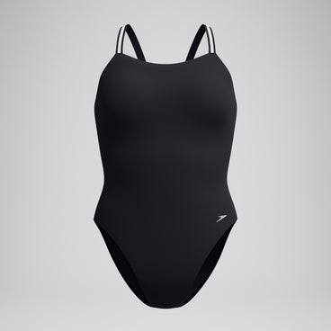 Women's V Class Active Back Swimsuit Black/Grey