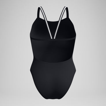 Women's V Class Active Back Swimsuit Black/Grey