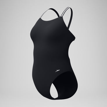 Women's V Class Active Back Swimsuit Black/Grey