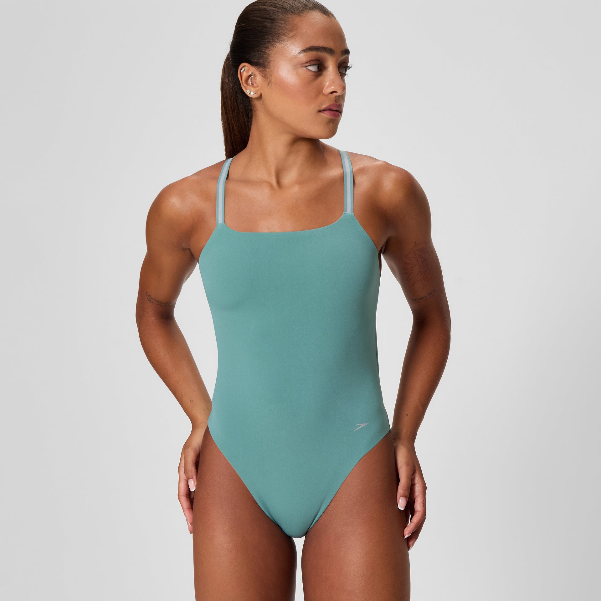 Vanquisher Active Back One Piece Storm