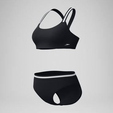 Women's Vanquisher Collection Two Piece Set Black/Gray