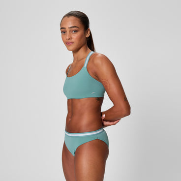 Women's Performance Bikini Set Green