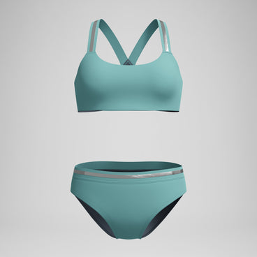 Women's Performance Bikini Set Green