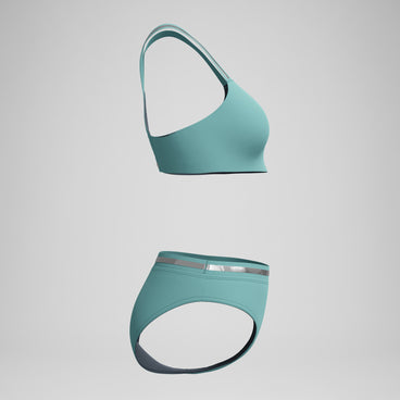 Women's Performance Bikini Set Green