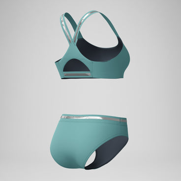 Women's Performance Bikini Set Green