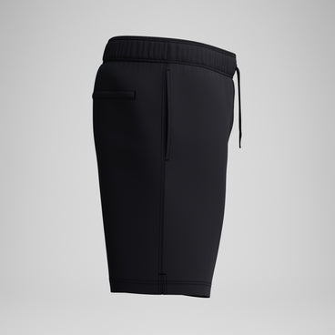 Men's Solid Volley Swim Trunks Black
