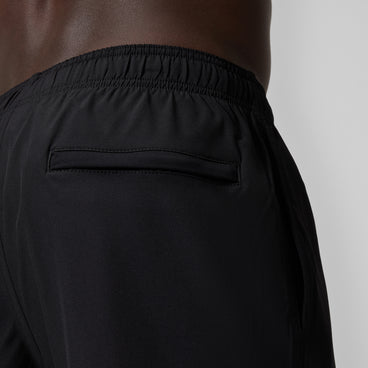 Men's Solid Volley Swim Trunks Black