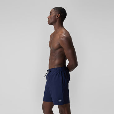 Men's Solid Volley Swim Trunks Navy