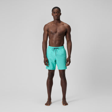 Men's Solid Volley Swim Trunks Blue