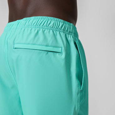 Men's Solid Volley Swim Trunks Blue