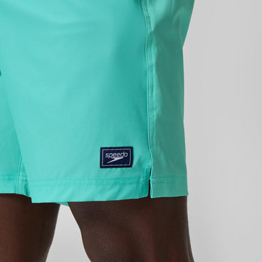 Men's Solid Volley Swim Trunks Blue