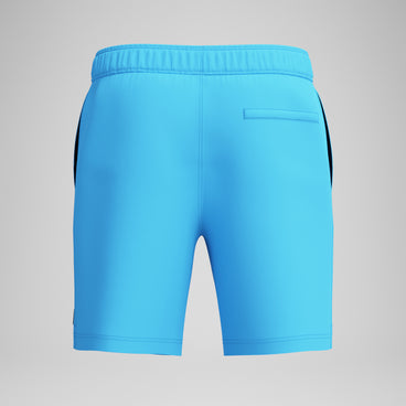 Men's Solid Redondo Edge Volley Swim Trunks Blue