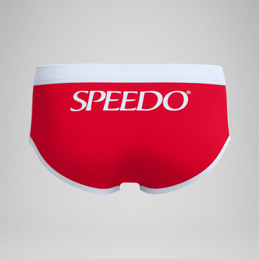 Men's Jetstream Retro Logo Brief Red
