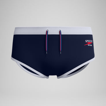 Men's Jetstream Retro Logo Brief Navy