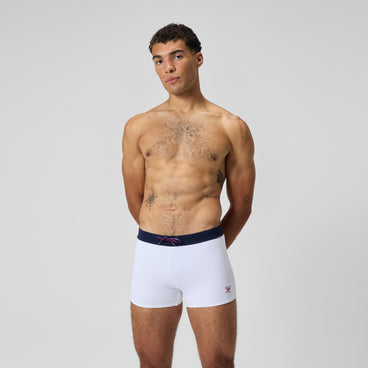 Men's Jetstream Solid Aquashort White/Navy