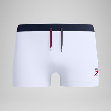 Men's Jetstream Solid Aquashort White/Navy
